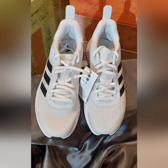 Adidas Dual Density Other - Adidas Men's White and Black Running Shoes